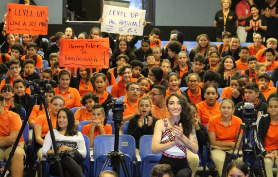 Emily Estefan celebrates music education grant in Miami