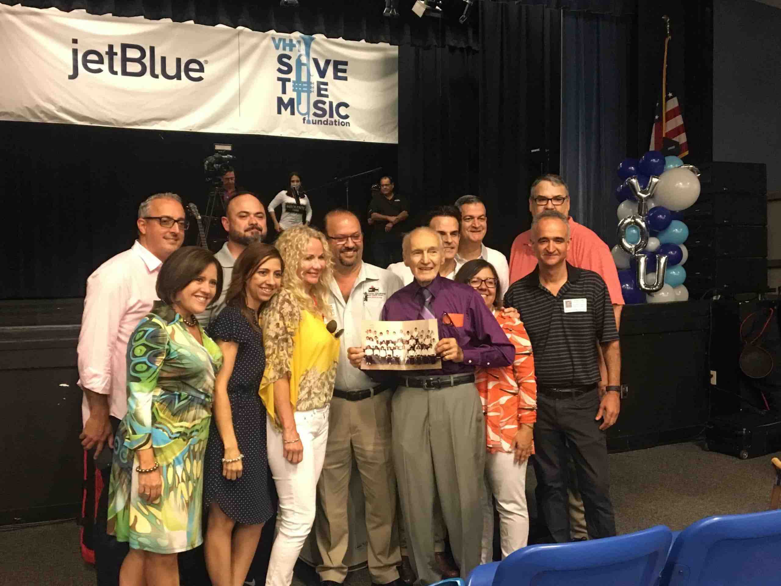 JetBlue celebrate music education grant in Miami