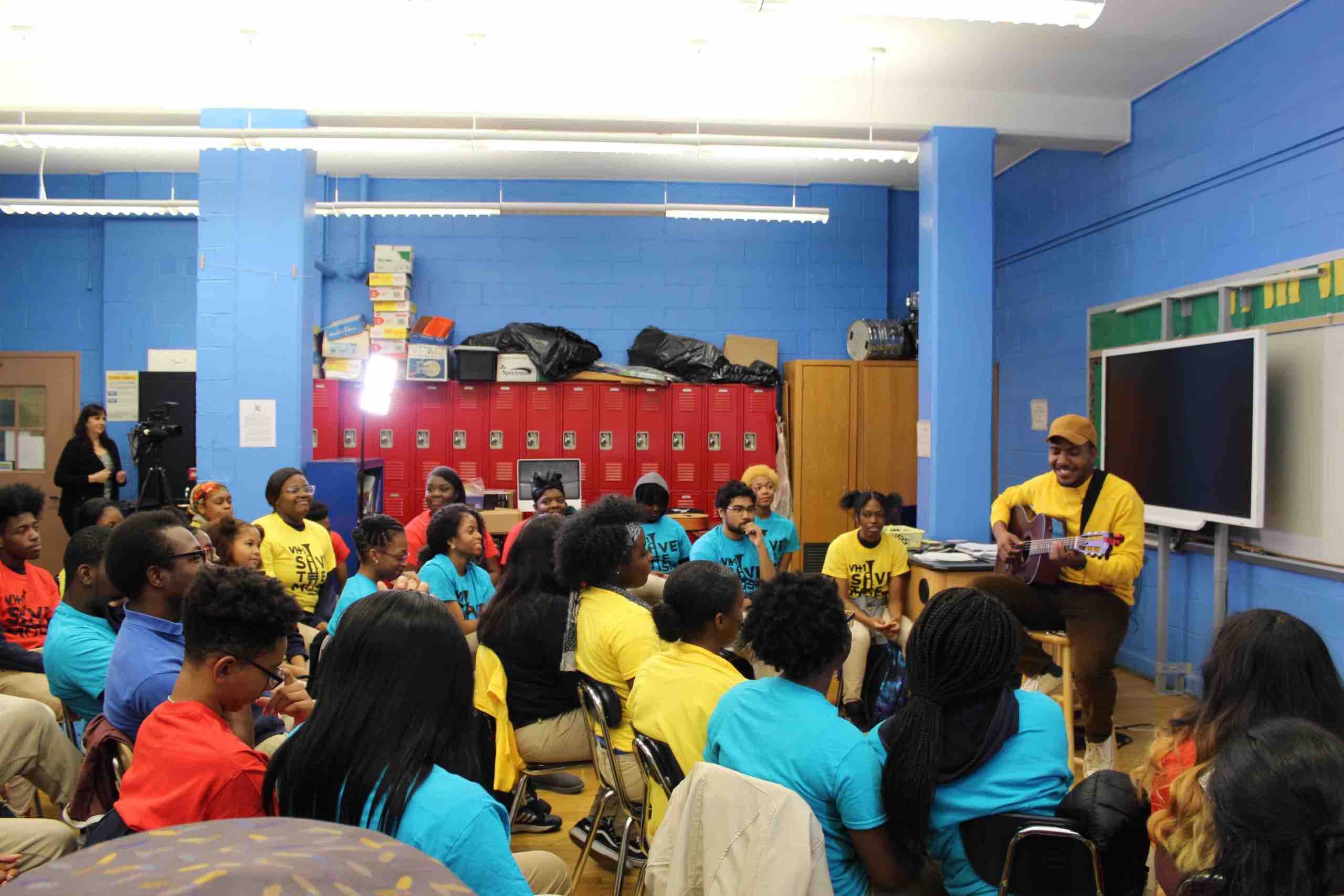 Juke-Ross-Brooklyn-visit-scaled IOMAXIS, Save The Music celebrate Brooklyn music education grant