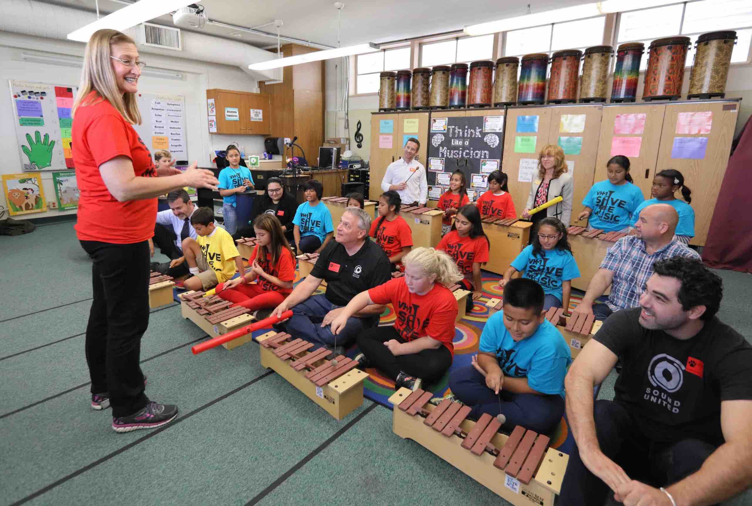 Sound-Start-in-the-classroom-scaled Save The Music and Sound Start Foundation music education