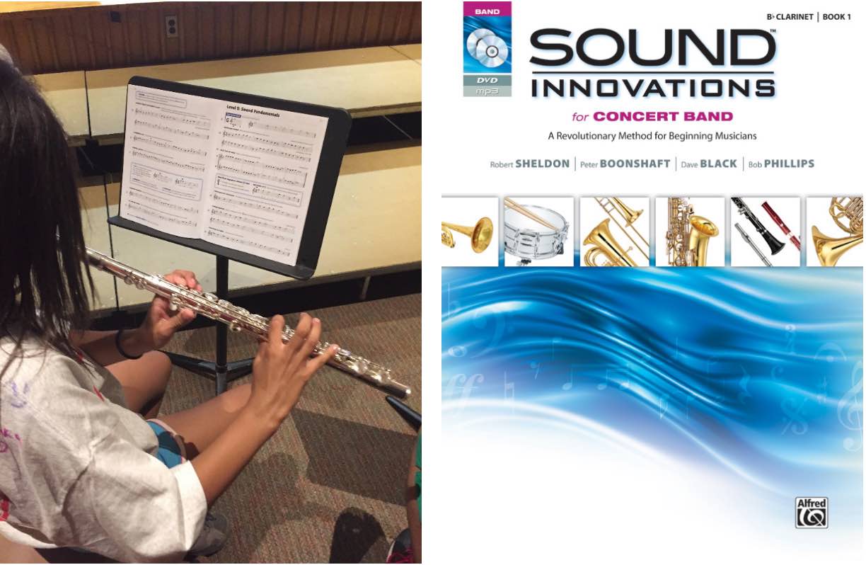 Music education program with Sound Innovations