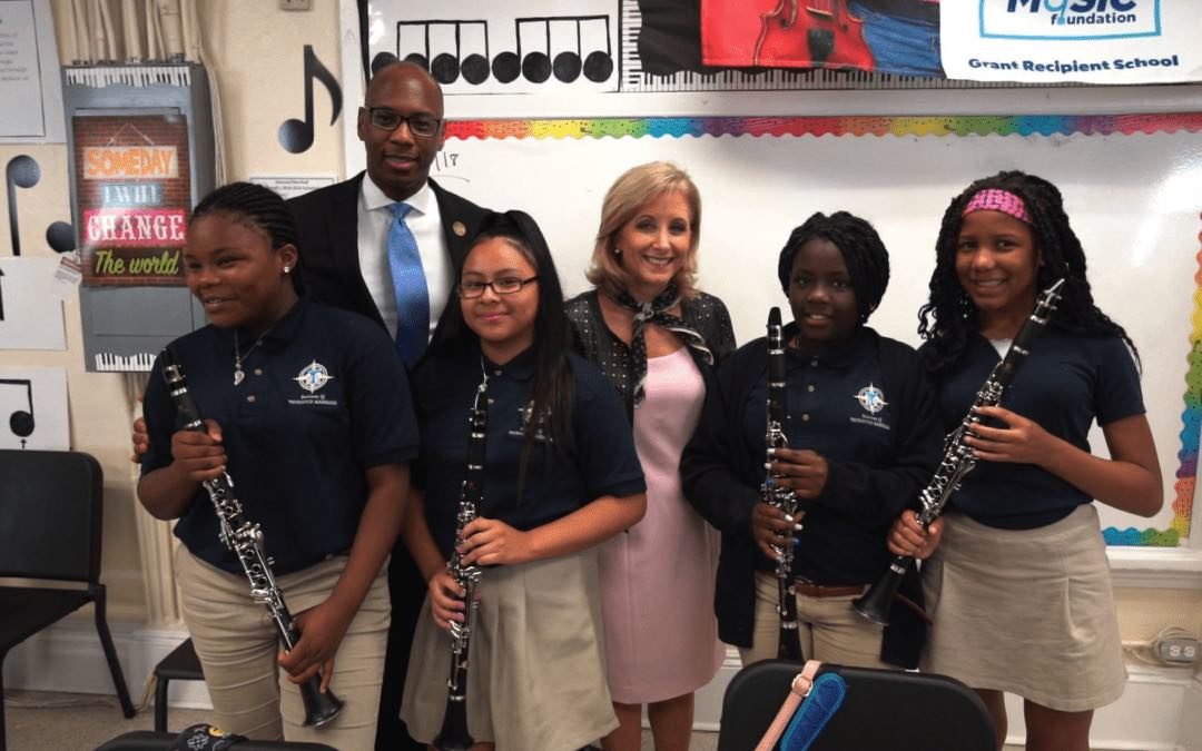 First Lady of Louisiana helps STM celebrate Core Band Grant in New Orleans