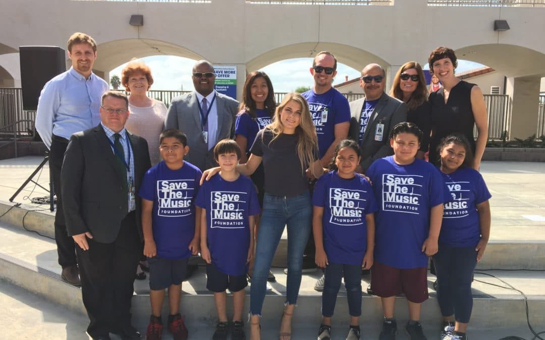 Alana Springsteen joins Save The Music in celebrating Anaheim’s commitment to music education