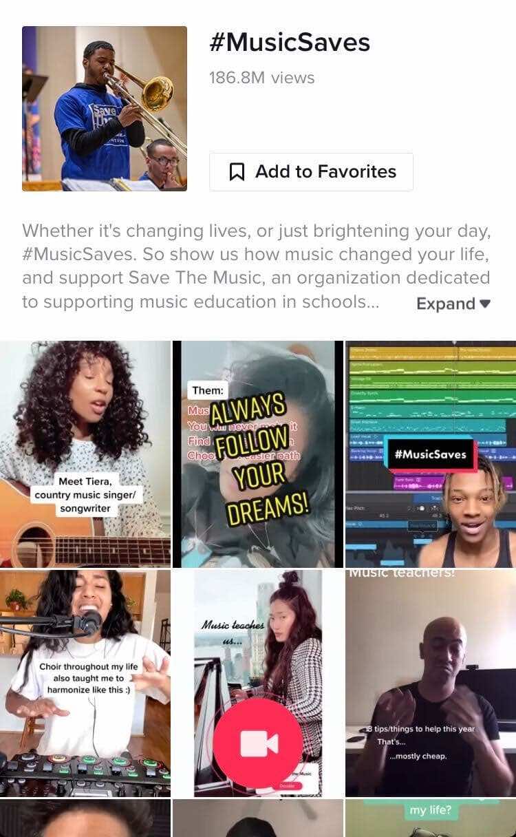 MusicSaves campaign