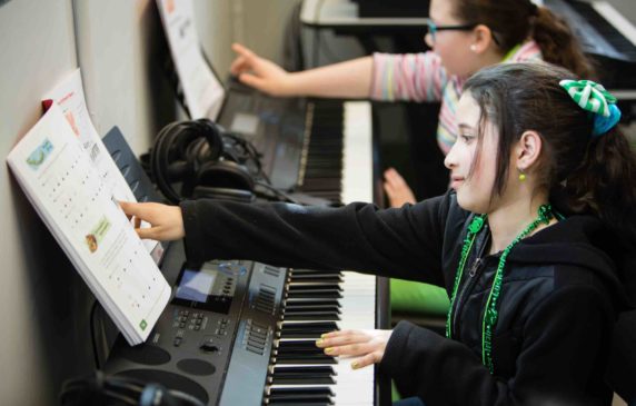 Practicing the Piano