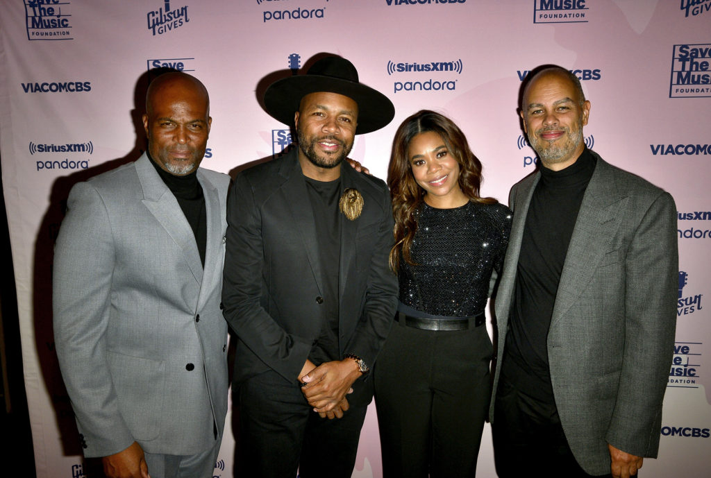 chris spencer, d-nice, regina hall and jesse collins