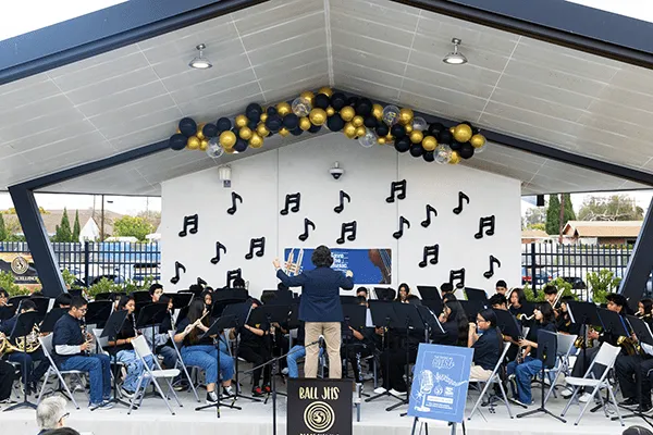 High School Band Performance